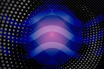 Obraz premium abstract, light, blue, space, technology, star, science, black, illustration, design, energy, pattern, wallpaper, fractal, wave, globe, texture, circle, graphic, world, planet, backdrop, element