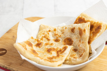 Layered Banana flatbreads