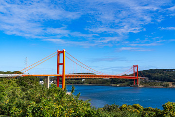 [長崎県]平戸島（平戸大橋）