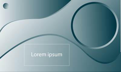 abstract smooth green texture background with text