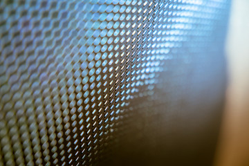 CloseUp LED blurred screen. LED soft focus background. abstract background ideal for design.