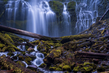 Fototapeta na wymiar Proxy Falls In Oregon