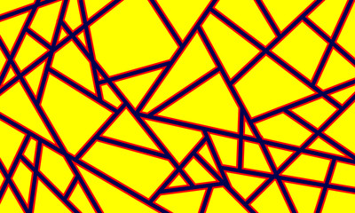 Abstract line, spider webs, and mosaic. Combination colour (navy, red, and yellow). Template for the design of a cloth, wallpaper, book or card cover design, cd cover, and website background.