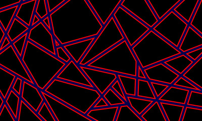 Abstract line, spider webs, and mosaic. Combination colour (navy, red, and black). Template for the design of a cloth, wallpaper, book or card cover design, cd cover, and website background.