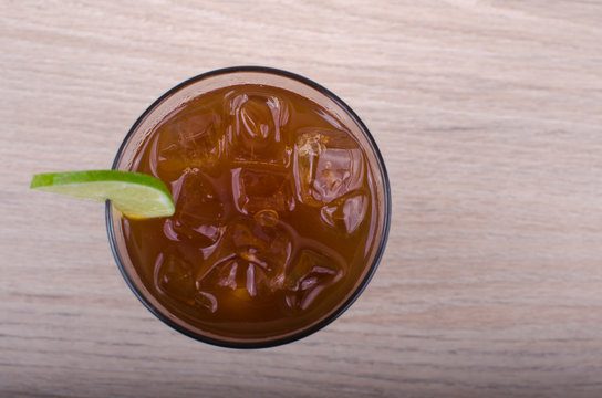 natural tamarind and strawberry juice