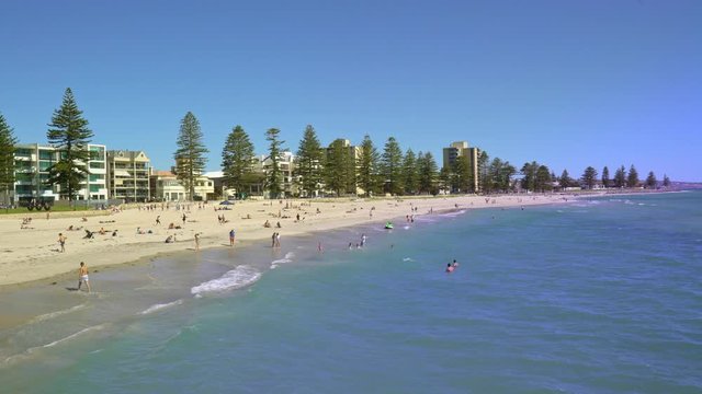 Glenelg Beach just outside Adelaide