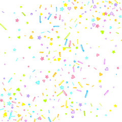 Sprinkles grainy. Cupcake dessert bakery confetti