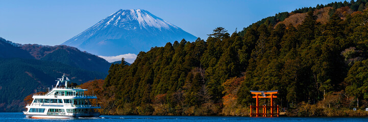 富士山が見える風景（Twitterヘッダー用）