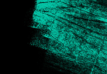 blue green black summer paint background texture with grunge brush strokes	