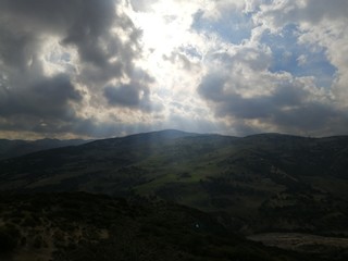 beautiful landscape of the countryside in Guelma, Algeria