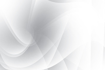 Abstract geometric white and gray color background. Vector, illustration.	