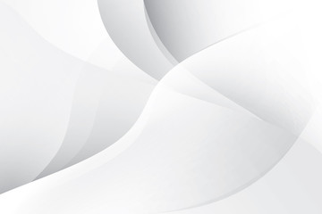 Abstract geometric white and gray color background. Vector, illustration.	