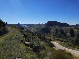 beautiful landscape of the countryside in Guelma, Algeria