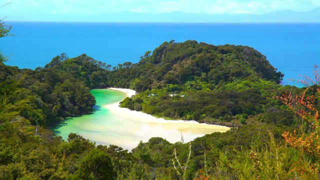 Overview from Abel Tasman National Park