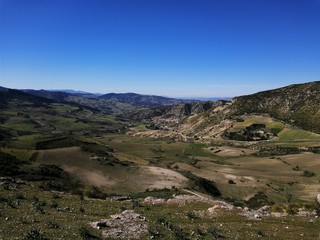 beautiful landscape of the countryside in Guelma, Algeria