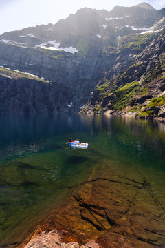 Summer on Leigh Lake in the Cabinet Wilderness Montana