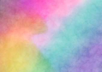 Colorful watercolor render background