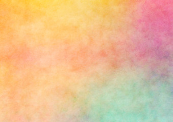 Colorful watercolor render background