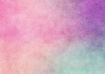 Colorful watercolor render background