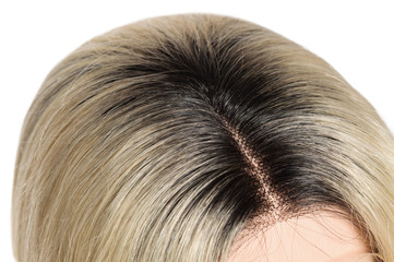 short straight black to blonde two tone ombre style human hair lace weaves bob wigs
