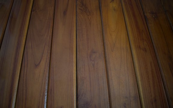 Brown jati wooden or kayu jati for background - Wood material, Abstract Wallpaper 