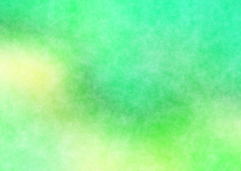 Green watercolor render background