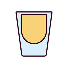 Isolated lemonade juice vector design