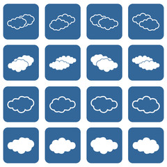 cloud icon vector design symbol