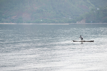 local fisherman - Timor leste
