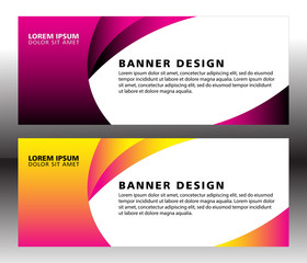 Fototapeta premium Abstract Modern Banner Background. Design Template Vector