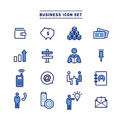BUSINESS ICON SET