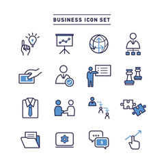BUSINESS ICON SET