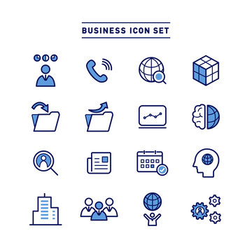 BUSINESS ICON SET
