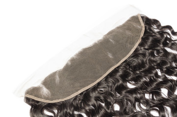 loose wave wavy black human hair weaves extensions lace frontal closure
