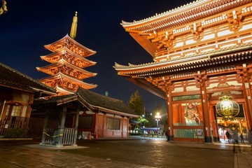 Senso-Ji temple in Tokyo, Japan