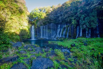 Shiriato Falls in Hakone, Japan