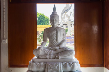 Phetchaburi,Thailand - November, 16, 2019 : Inside Wat Khoi Ttem