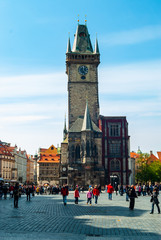 Naklejka na ściany i meble Powder Gate or Powder Tower, Prague, Czech Republic