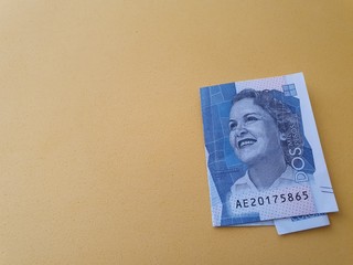 economy and finance with colombian money