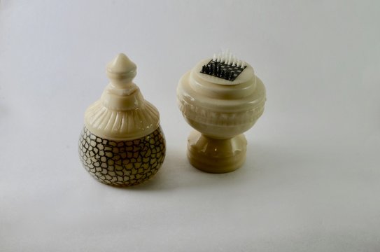 chess carved in tagua