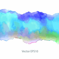 colorful watercolor background. vector background