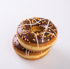 donut or donut isolated on white background new.