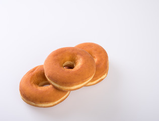 donut or donut isolated on white background new.
