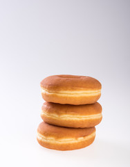 donut or donut isolated on white background new.