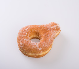 donut or donut isolated on white background new.