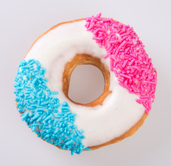 donut or donut isolated on white background new.