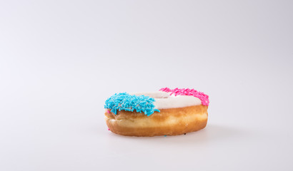donut or donut isolated on white background new.