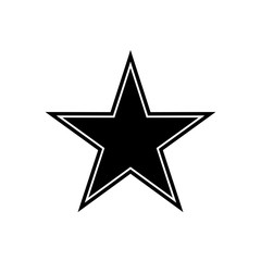 star icon vector design symbol