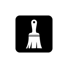 paint brush icon vector design symbol