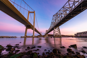 Carquinez Bridge at Dawn